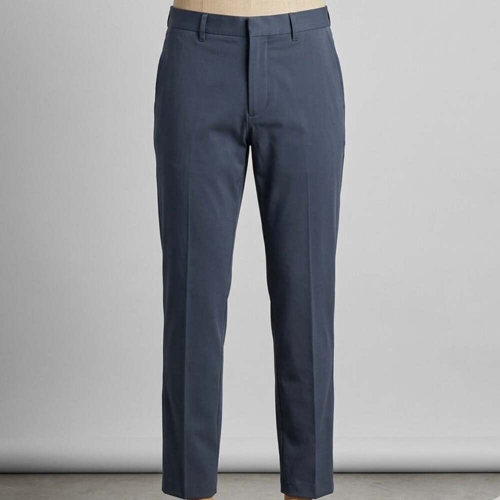Bonobos Men Slim Fit Stretch Weekday Warrior Dress Pants 34-30 Monday Blue Slate